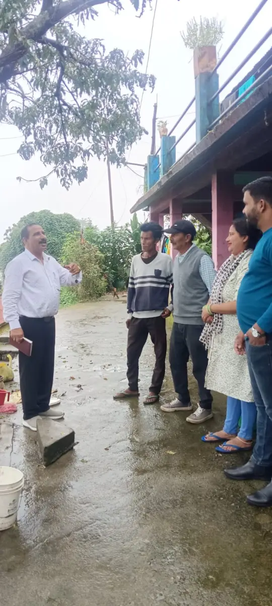 जनसंपर्क अभियान के जरिए संगठन को मजबूत करने में जुटे डॉ. भुवन आर्य, लगातार कर रहे हैं परिश्रम