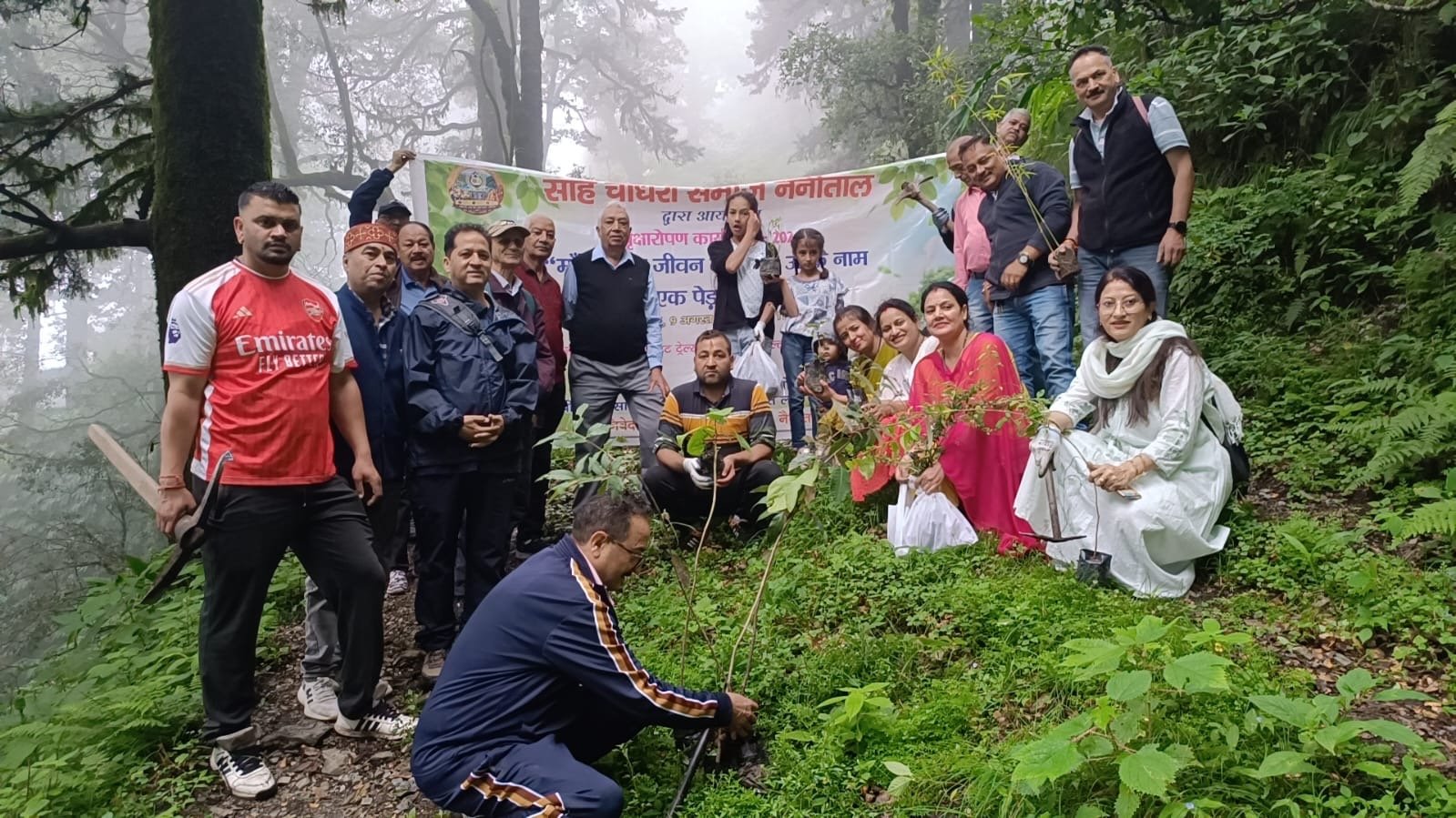 साह\-चौधरी समाज ने टांकी बैंड में आयोजित किया ‘एक पेड़ मां के नाम’ अभियान
