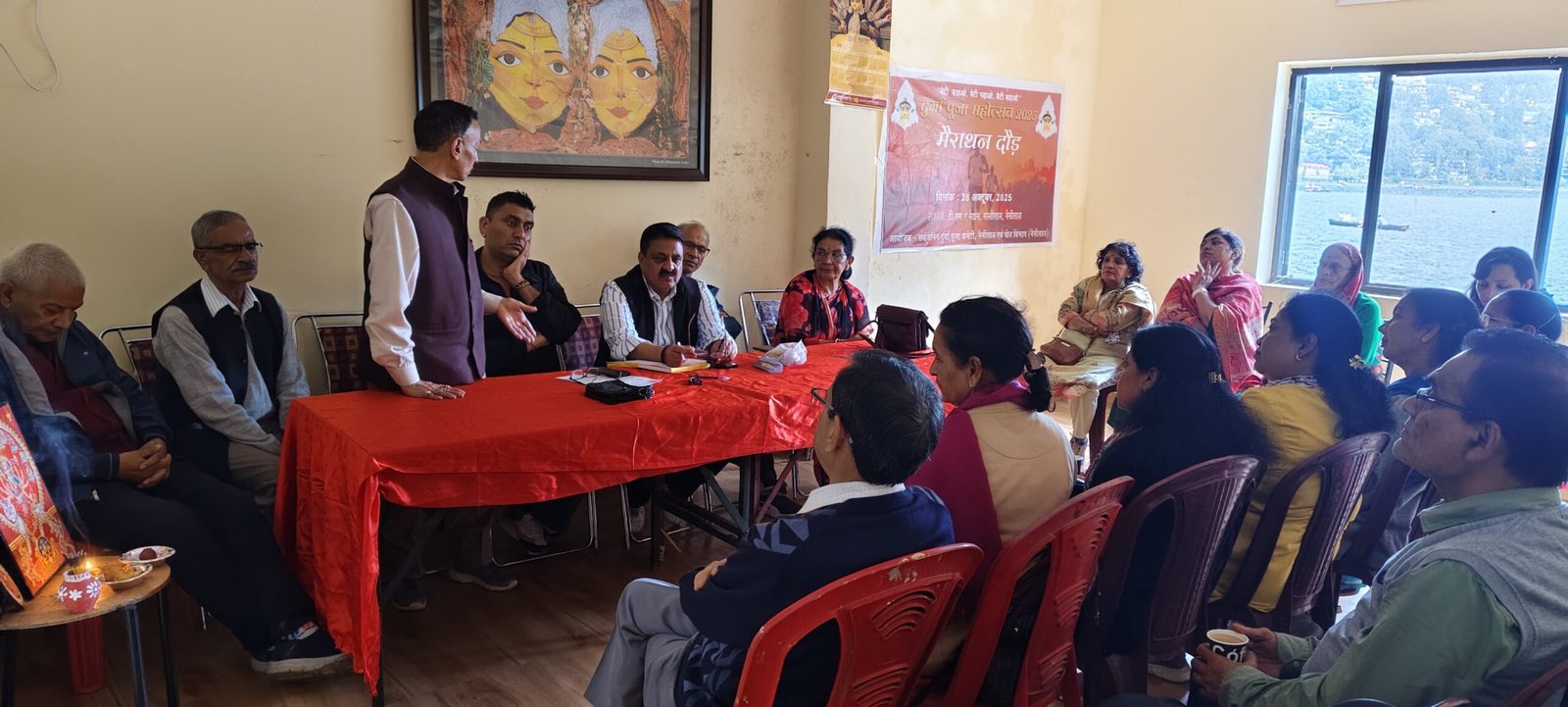 नैनीताल में दुर्गा पूजा महोत्सव की तैयारियां शुरू, सर्बजनिन कमेटी की बैठक में आय-व्यय पर मंथन