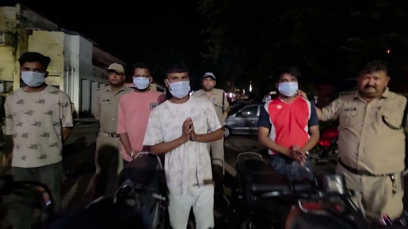 वायरल वीडियो ने खोली हुड़दंगियों की पोल, SSP के निर्देश पर 4 युवक गिरफ्तार