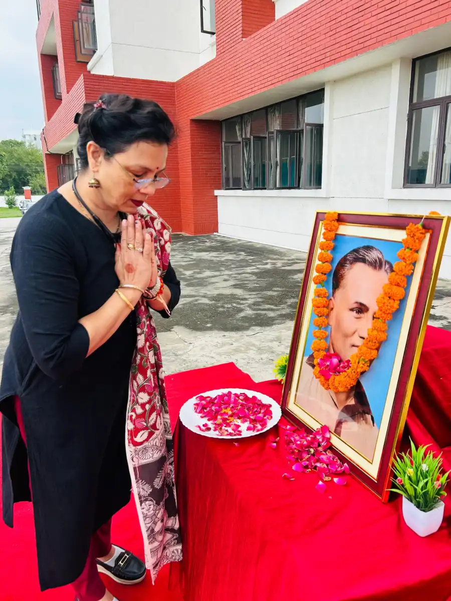 हॉकी के जादूगर को नमन: आर्यमान् बिड़ला  स्कूल में मेजर ध्यानचंद की जयंती पर गूंजा खेल भावना का संदेश