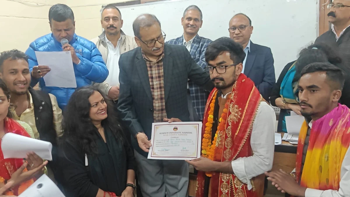 डीएसबी परिसर (कुमाऊँ विवि) छात्रसंघ चुनाव: भानु प्रताप अध्यक्ष, अनुष्का संयुक्त सचिव और कड़े मुकाबले में सृष्टि रावत बनीं कोषाध्यक्ष