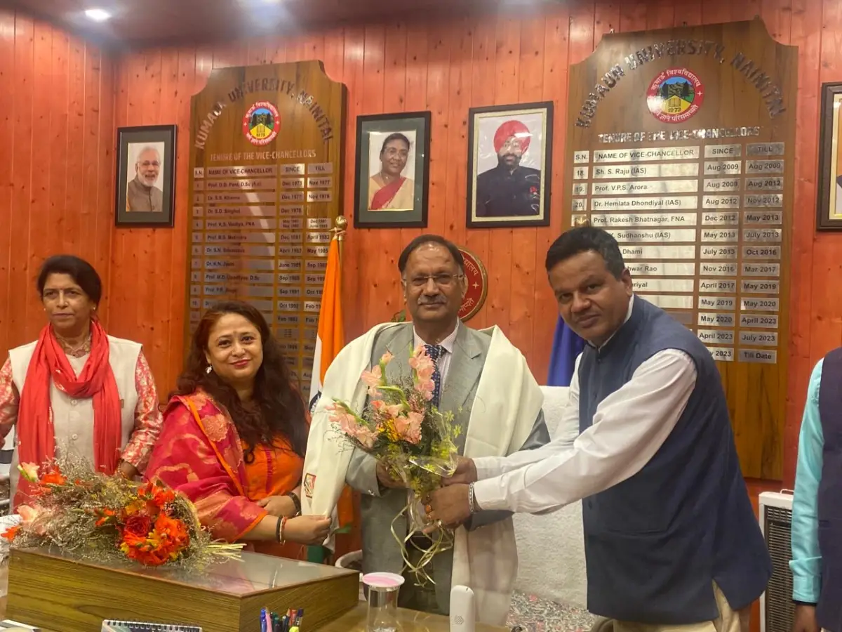 कुमाऊं विश्वविद्यालय को मिला नया नेतृत्व, प्रो. नवीन चंद्र लोहनी ने संभाला कुलपति का अतिरिक्त कार्यभार