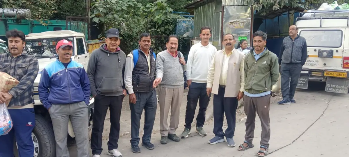 घोड़ाखाल गोल्ज्यू मंदिर में दर्शन, भवाली बाजार से डीएसबी तक डॉ. भुवन चंद्र आर्य ने किया जनसंपर्क