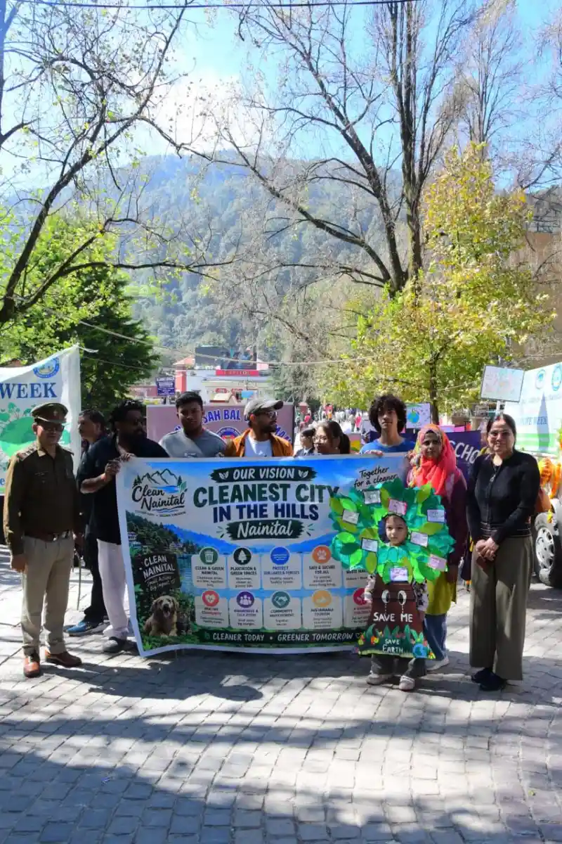 नैनीताल जू में वन्य प्राणी सप्ताह: 200 विद्यार्थियों ने निकाली जागरूकता रैली, क्विज में लॉन्ग व्यू पब्लिक स्कूल बना चैंपियन