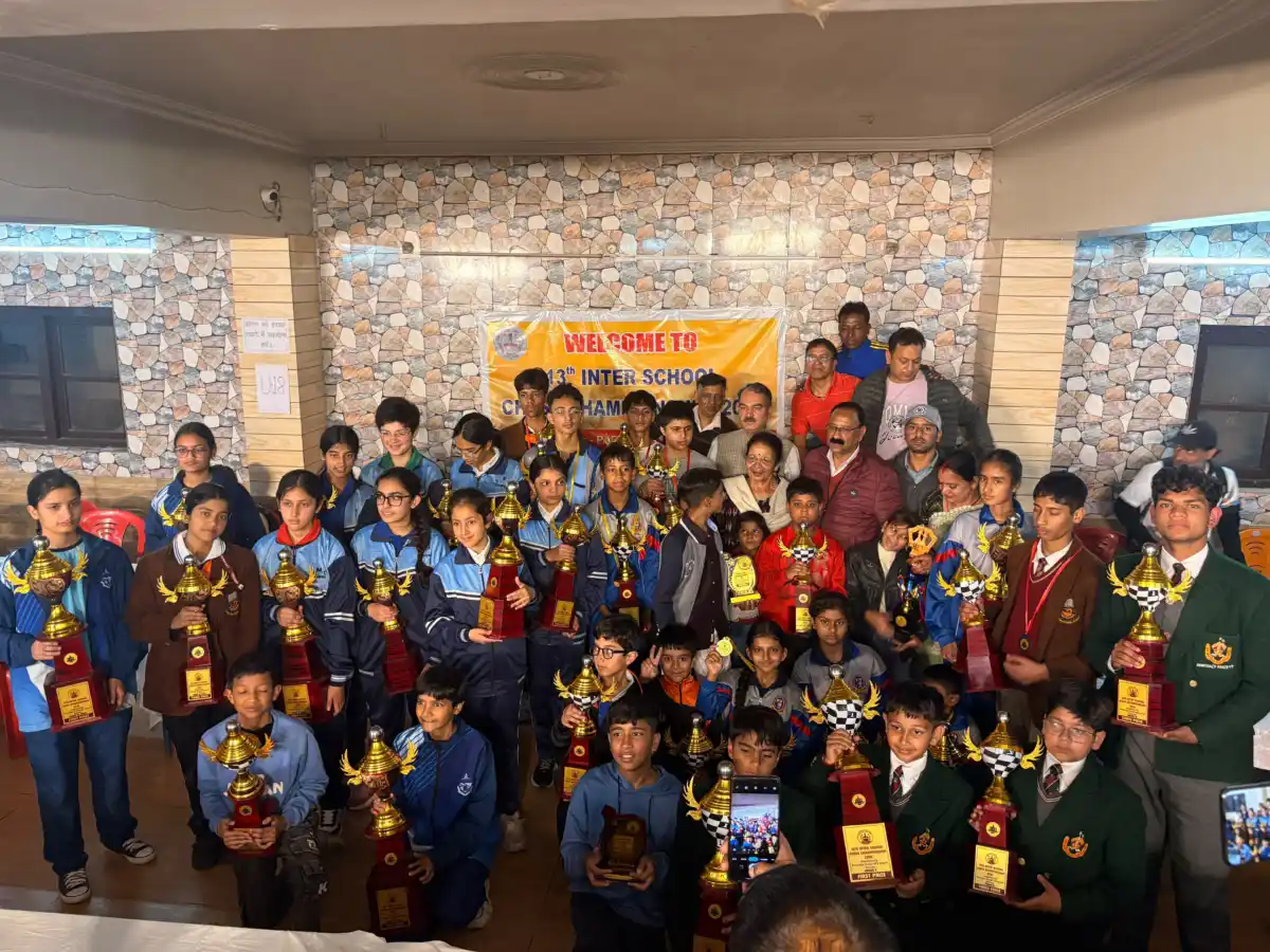 लेक्स इंटरनेशनल भीमताल बना 13वीं इंटर स्कूल शतरंज प्रतियोगिता का चैंपियन, बिरला विद्या मंदिर दूसरे स्थान पर