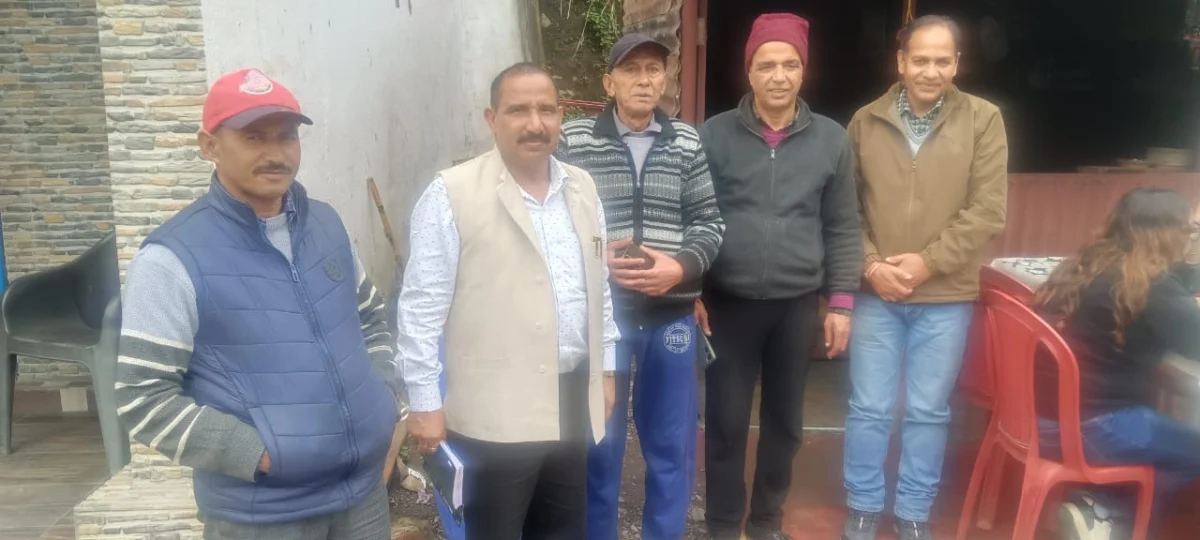 टिकट का ऐलान अभी दूर, लेकिन मैदान में सक्रियता तेज—नैनीताल के गांवों में डॉ. भुवन आर्य का जनसंपर्क अभियान