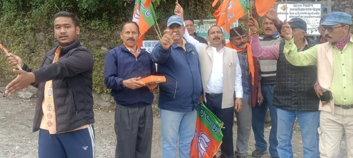 भुवन आर्य ने दिनेश आर्य के राज्यसभा सांसद बनने पर जताया हर्ष, केंद्रीय नेतृत्व का जताया आभार