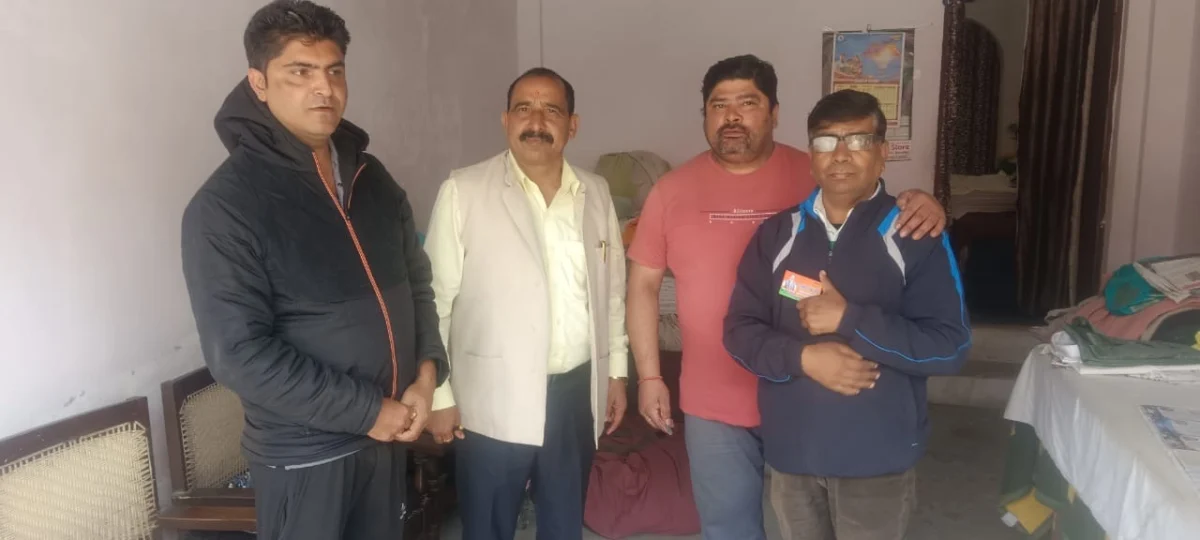 घोड़ाखाल गोल्ज्यू मंदिर में दर्शन, भवाली बाजार से डीएसबी तक डॉ. भुवन चंद्र आर्य ने किया जनसंपर्क