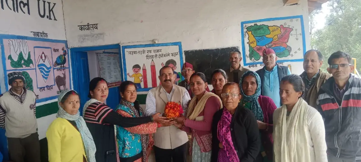 टिकट का ऐलान अभी दूर, लेकिन मैदान में सक्रियता तेज—नैनीताल के गांवों में डॉ. भुवन आर्य का जनसंपर्क अभियान